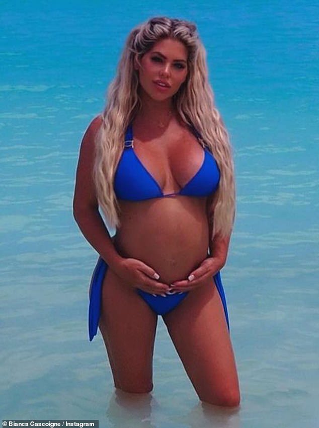 Pregnant Bianca Gascoigne Shows Off Her Blossoming Baby Bump Sound