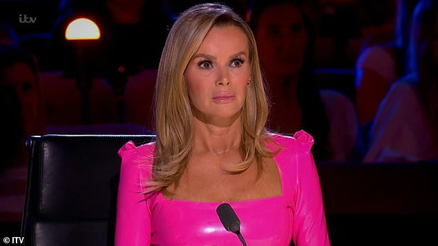 Amanda Holden wows in a sexy pink latex dress on BGT launch - Sound ...