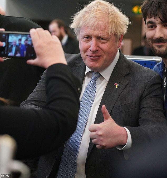 Boris Johnson Slams totally Unacceptable Behaviour Of Tory MP Seen 