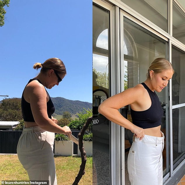 MAFS Lauren Huntriss flaunts her sensational weight loss transformation