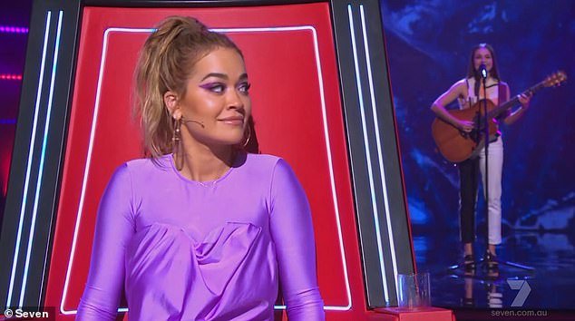 Rita Ora Is Left Stunned As The Voice Australia Contestant Performs One Of Her Biggest Hits 4391