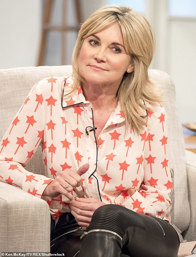 Anthea Turner reveals her mother Jean has died from pneumonia aged 91 ...