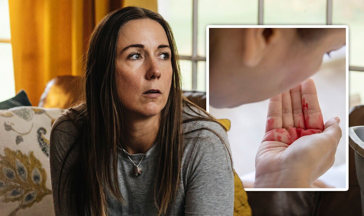 Cancer symptoms Coughing up blood can be a 'serious' warning sign