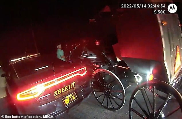 Moment Drunk Amish Mans Buggy Rams Into Cops Car Sound Health And Lasting Wealth 3094
