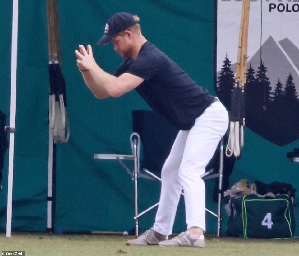 Prince Harry plays polo in California after claims over Netflix ...