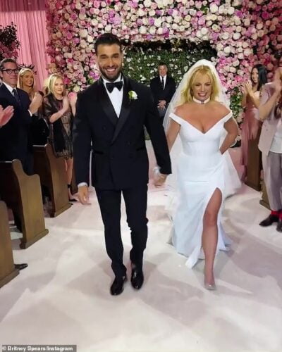 Britney Spears Shares Romantic Video From Her Lavish Wedding To Sam Asghari Fairytales Are