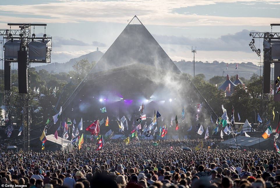 Glastonbury weather forecast and travel Revellers face rain as trains