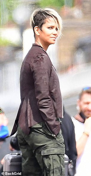 Halle Berry and Mark Wahlberg spotted filming daring stunts for new ...