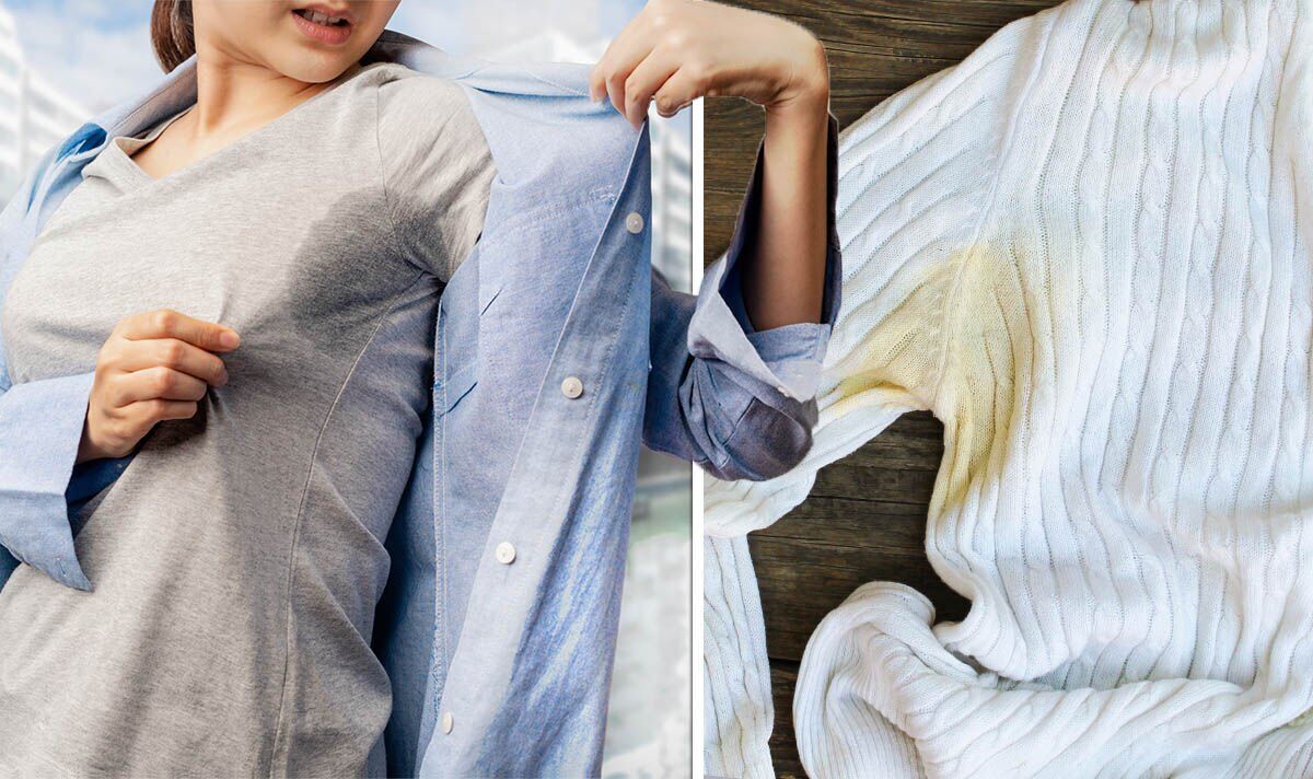 How to stop sweat patches 4 ways to beat the heat ‘avoid’ these