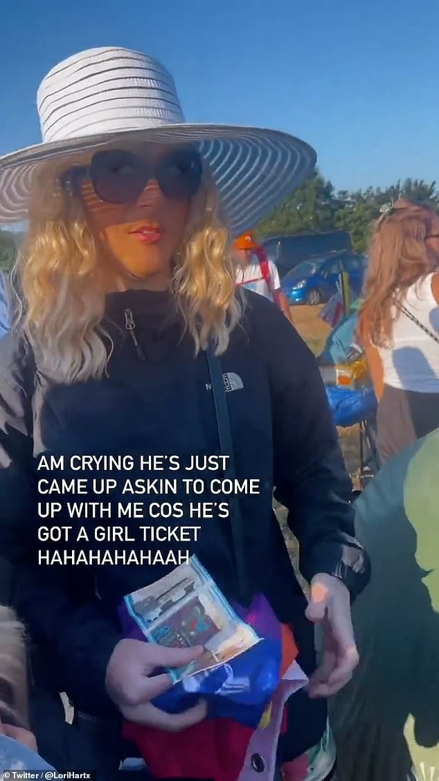 Man dons wig and dress to try and sneak into Glastonbury with a woman's ...