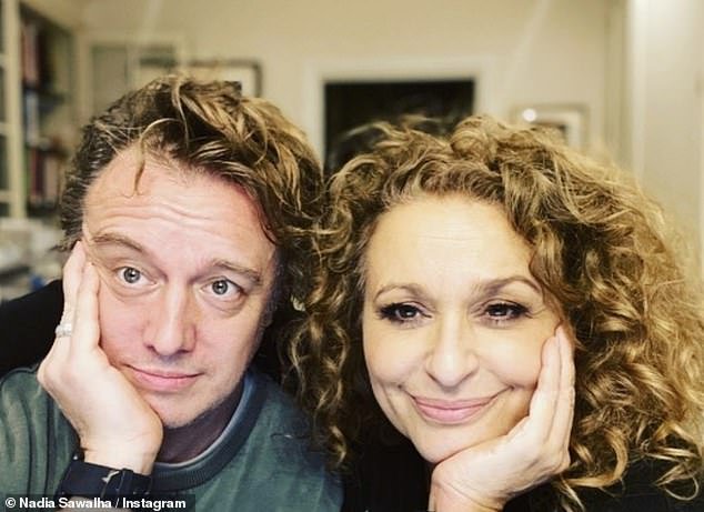 Nadia Sawalha gushes over her husband Mark Adderley as she marks their ...