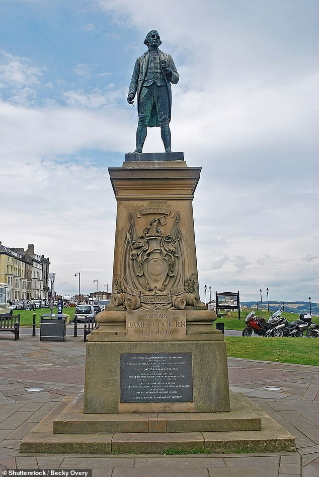 Statues of historical figures including Captain Cook should be torn