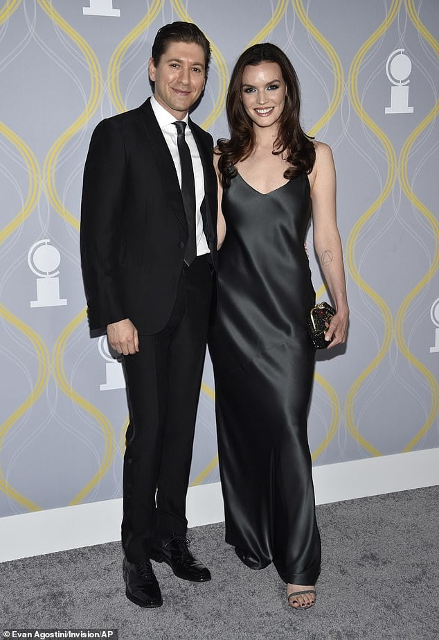 Tony Awards 2022: Jennifer Damiano and Michael Zegen red carpet debut