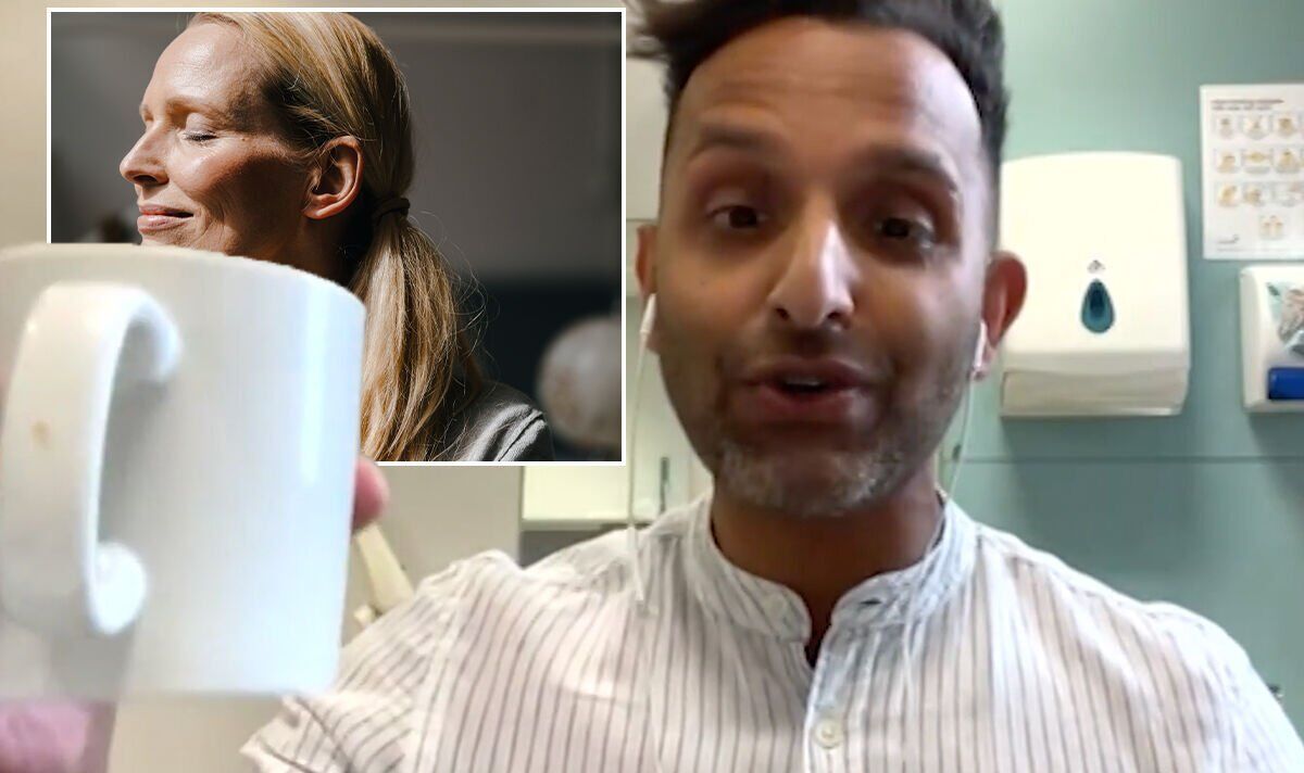 Dr Amir's surprising hack to stay cool today drink the nation's favourite hot drink Sound