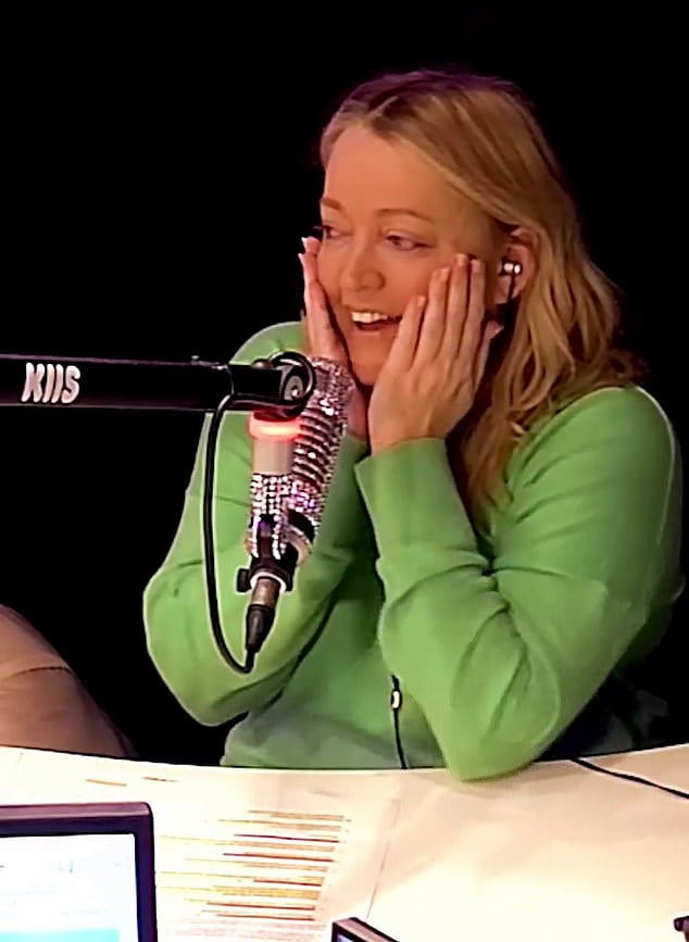 Jackie O reveals she's recovering from a bout of food poisoning after