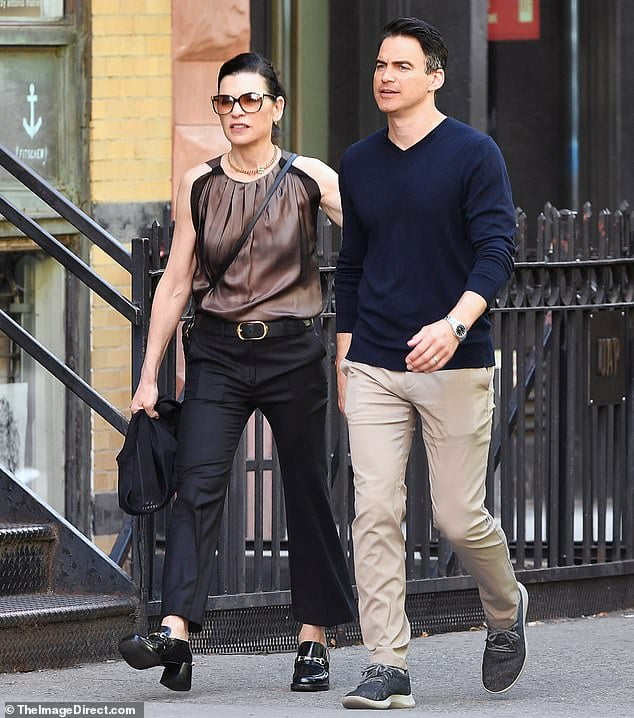 Julianna Margulies steps out in style with husband Keith Lieberthal for