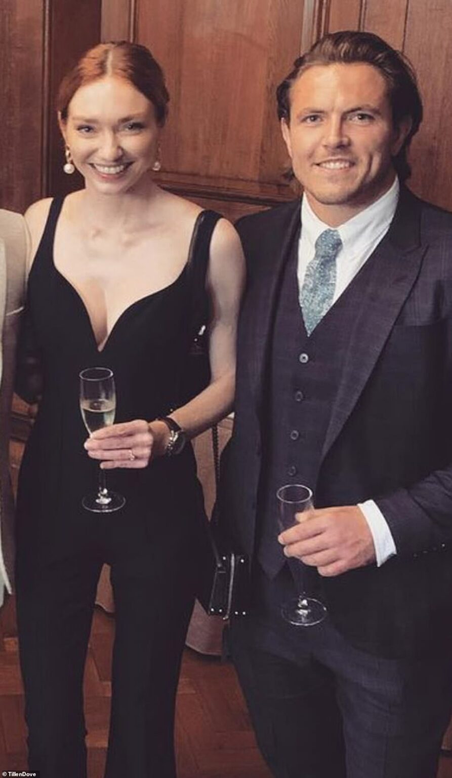 Poldark's Eleanor Tomlinson is MARRIED to rugby player beau Will Owen