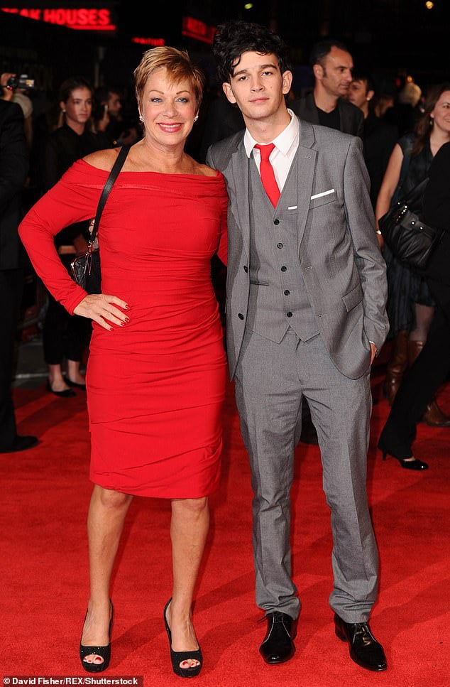 Denise Welch Reveals 1975 Rocker Son Matt Healy Wrote She Lays Down 3192