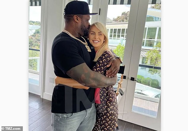 Lala Kent Gives 50 Cent A Hug On Set Years After The Rappers Feud With Her Ex Randall Emmett 3345