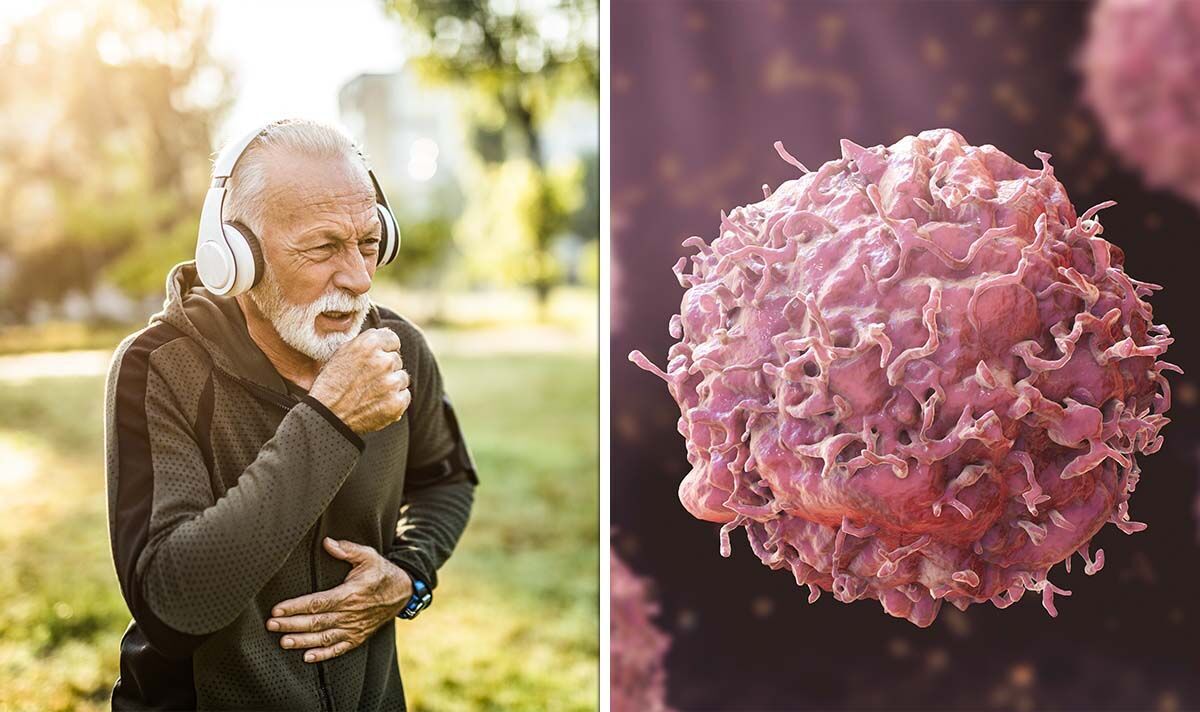 Lung cancer symptoms Two signs in your breathing could signal a tumour