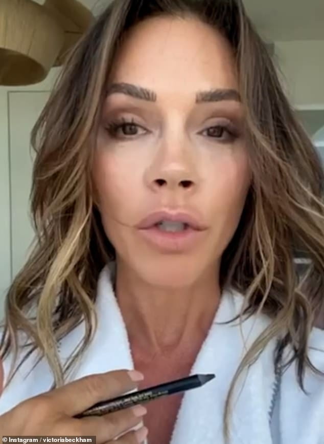 Victoria Beckham leaves fans baffled by her posh accent in Instagram makeup tutorial video