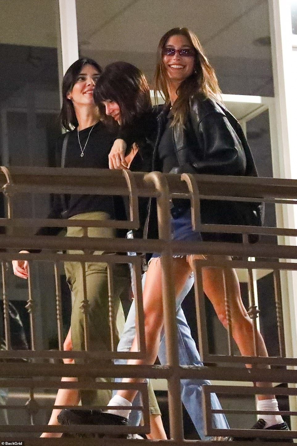 Girls night! Leonardo DiCaprio's ex Camila Morrone parties with Kendall