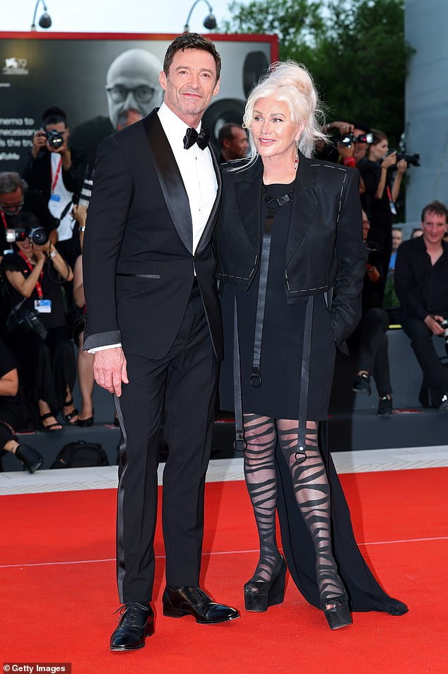 Sweet footage surfaces of an excited Hugh Jackman greeting wife Deborra ... picture photo