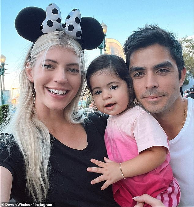Devon Windsor with husband and daughter at Disney World in Florida - Sound Health and Lasting Wealth
