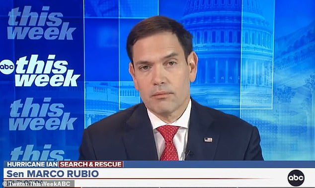 Florida Sen. Marco Rubio says Fort Myers beach 'no longer EXISTS' after ...