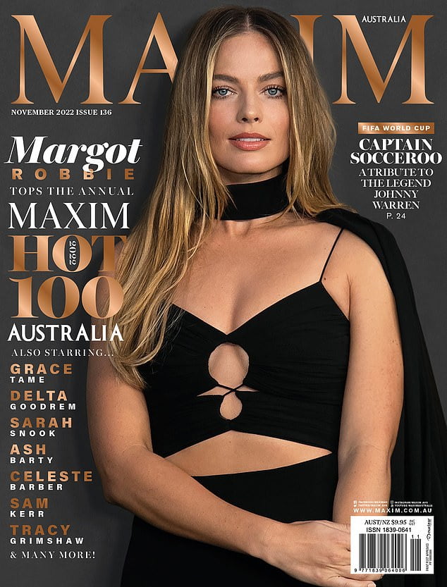 Margot Robbie Tops The Maxim Hot Alongside Abbie Chatfield Allison