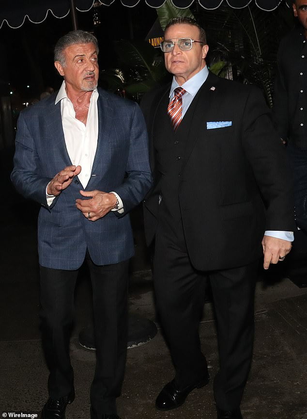 Sylvester Stallone Gets Suited Up For A Fancy Dinner In New York While ...