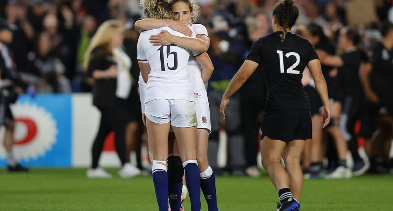 Heartbreak for England! Women's team LOSE rugby World Cup final against ...