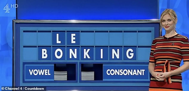 Rachel Riley Holds Back Giggles As She Is Forced To Spell Out X Rated Word On Countdown Board