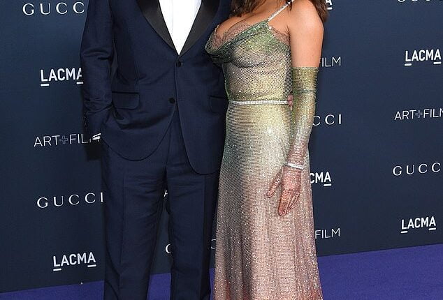 Salma Hayek and husband François-Henri Pinault at the 2022 LACMA Art