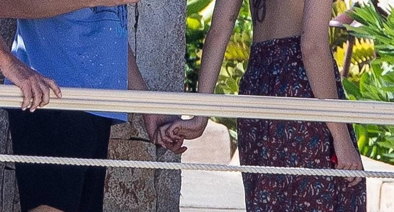 Kaia Gerber Gets Cheeky In Thong Bikini While Hand In Hand With Beau