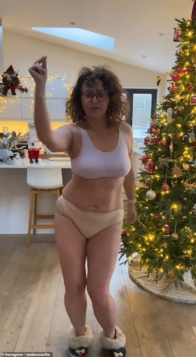 Loose Womens Nadia Sawalha Strips Down To Her Bra And Pants Sound Health And Lasting Wealth