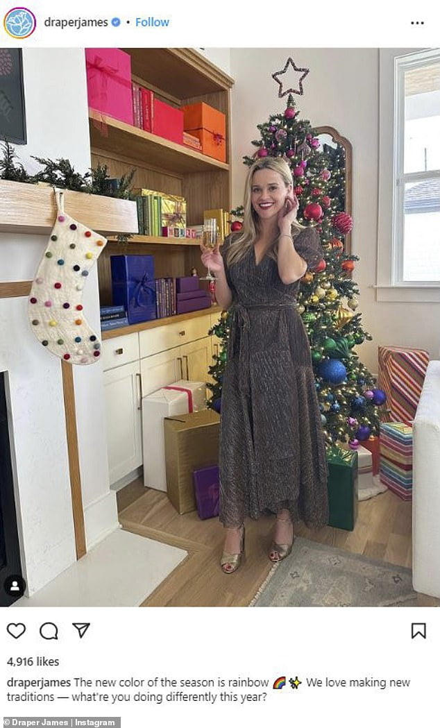 Reese Witherspoon is 'bringing the holiday magic' with her 2022 gift