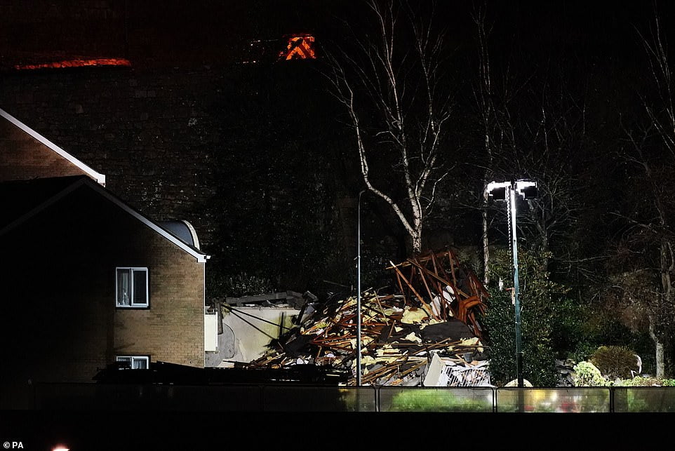 Up to 15 feared dead in Jersey blast Hunt for victims continues as