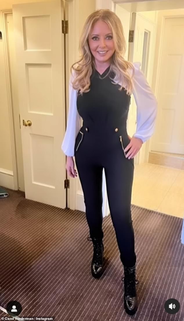 Carol Vorderman, 62, reveals she has five 'special friends' but 'doesn