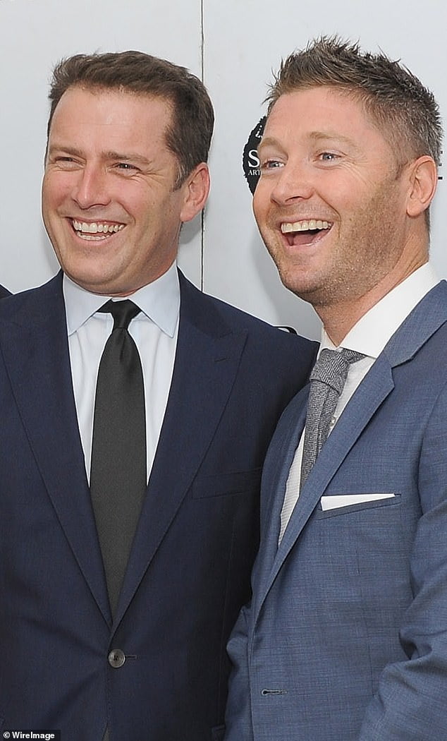 Exhausted Karl Stefanovic Arrives Back In Sydney As His Friendship With Michael Clarke Is Done