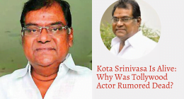 Kota Srinivasa Is Alive: Why Was Tollyawood Actor Rumored Dead?