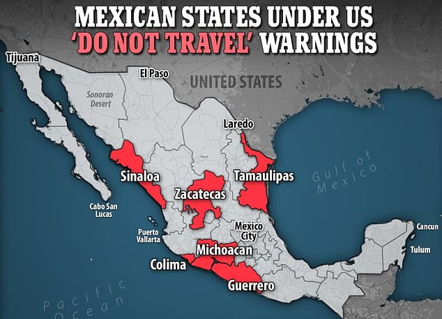 Is Mexico safe for spring break after travel warning and kidnapping ...