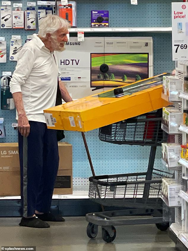 Dick Van Dyke 97 Shops For Tv At Santa Monica Target One Month After Malibu Car Accident