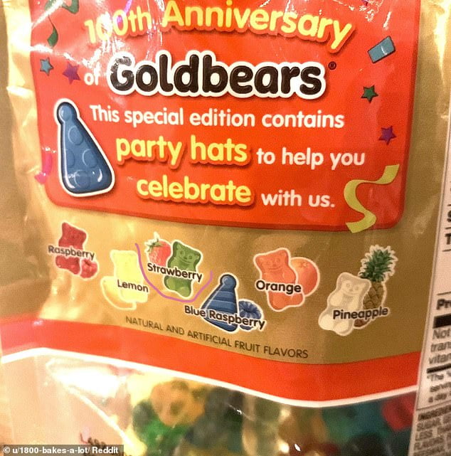 Foodies shocked to learn the green gummy bear is strawberry flavoured ...