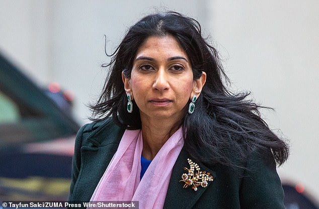 Home Secretary Suella Braverman says government is 'in negotiations ...