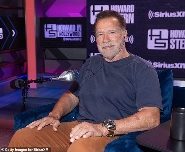 Arnold Schwarzenegger, 76, confesses he struggles with his aging body ...