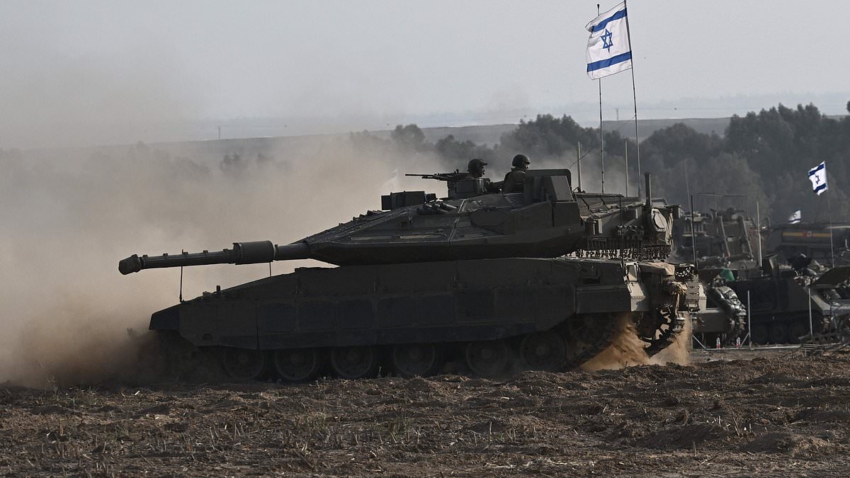 Israel-Hamas war LIVE: IDF tanks roll into northern Gaza ahead of ...