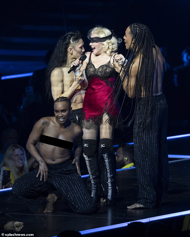 back, Your Madgesty! Four months after Madonna nearly died, the