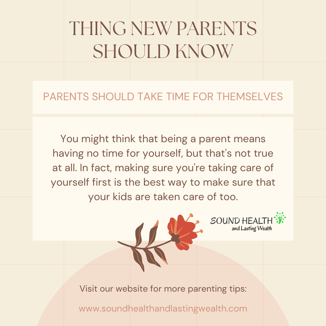 Thing New Parents Should Know Parenting