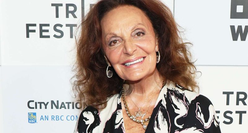 Fashion Icon Diane von Furstenberg Recovers from LA Fall